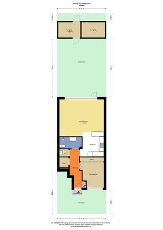 Floorplan - Valreep 12, 1186 VZ Amstelveen